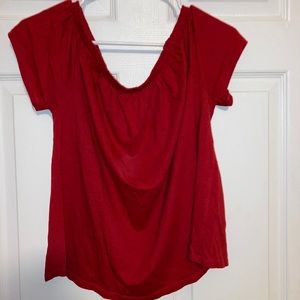 Off the shoulder top